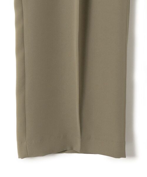 SHIPS（シップス）の「〈洗濯機可能〉ポケットドロストオールインワン◇（つなぎ/オールインワン・レディース・ブラック/ベージュ系・38/36）」の7枚目の写真