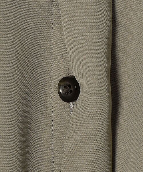 SHIPS（シップス）の「〈洗濯機可能〉ポケットドロストオールインワン◇（つなぎ/オールインワン・レディース・ブラック/ベージュ系・38/36）」の15枚目の写真