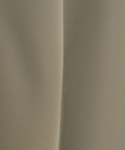 SHIPS（シップス）の「〈洗濯機可能〉ポケットドロストオールインワン◇（つなぎ/オールインワン・レディース・ブラック/ベージュ系・38/36）」の4枚目の写真