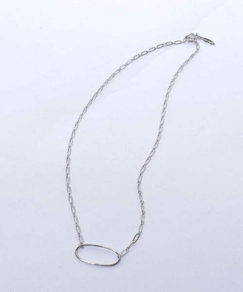 NOLLEY’S Sophi（ノーリーズソフィ）の「オーバルショートネックレス（ネックレス・レディース・ゴールド/シルバー・FREE）」の5枚目の写真