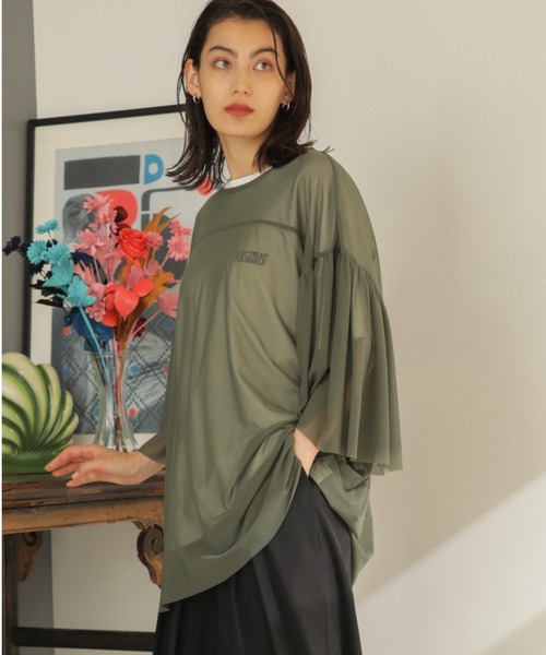 CREOLME（クレオルム）の「(CREOLME)メッシュカットプルオーバー