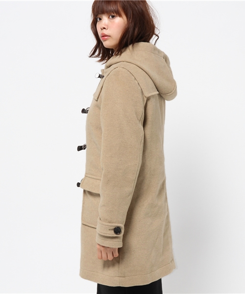 OUTLET(アウトレット)の「【who's who Chico】ロングダッフルコート(ダッフルコート・レディース・ベージュ・FREE)」の3枚目の写真