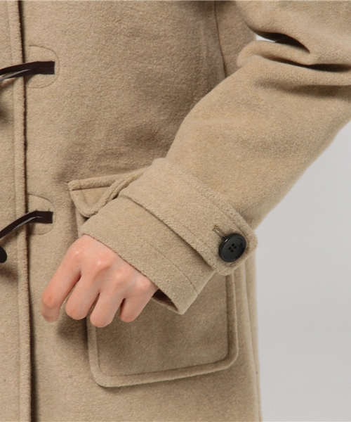 OUTLET(アウトレット)の「【who's who Chico】ロングダッフルコート(ダッフルコート・レディース・ベージュ・FREE)」の6枚目の写真