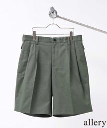 【allery / アレリ―】 ワイドツイルショーツ