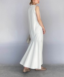 【日本製】ノースリーブマーメイドカットワンピース