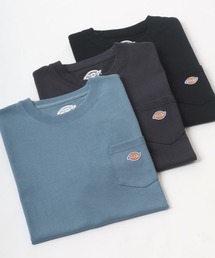 Dickies（ディッキーズ）の「Dickies（ディッキーズ）ワンポイントロゴ刺繍ポケットTシャツ（Tシャツ/カットソー）」