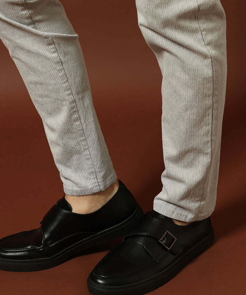 MK MICHEL KLEIN HOMME (エムケーミッシェルクランオム)の「ストライプ柄パンツ(スラックス・メンズ・ライトグレー/ダークグレー・SMALL/MEDIUM/LARGE/X-LARGE)」の11枚目の写真