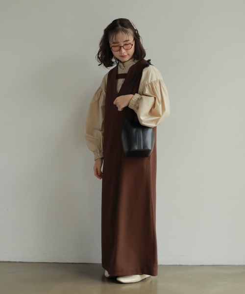 onetome（ワントゥーミー）の「バケットバッグ（ショルダーバッグ・レディース・ブラック/ブラウン/ライトグリーン・FREE）」の14枚目の写真