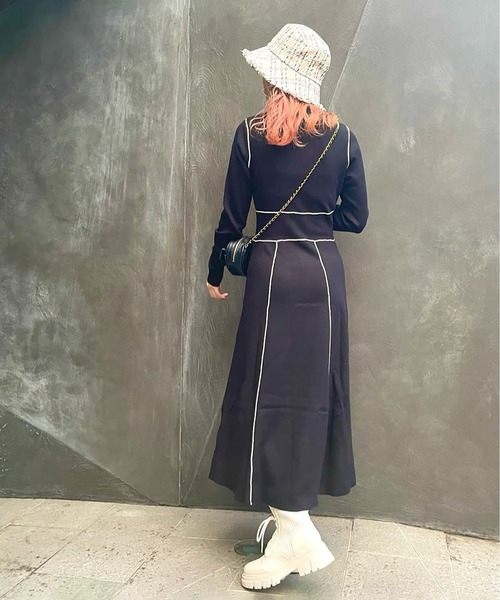 FREE'S MART(フリーズマート)の「◆レースアップブーツ(ブーツ・レディース・ブラック/ホワイト・MEDIUM/SMALL)」の19枚目の写真