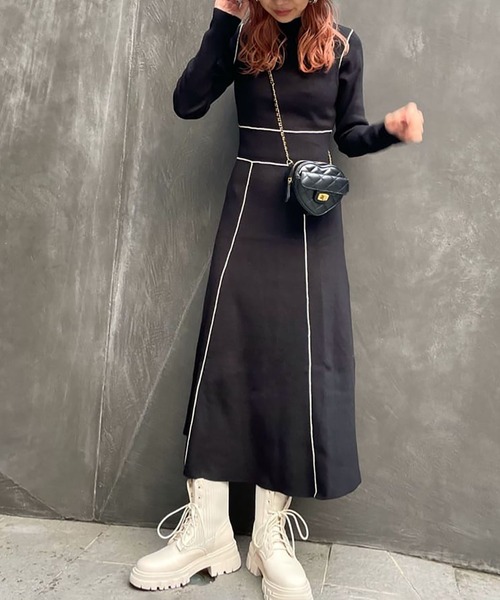 FREE'S MART(フリーズマート)の「◆レースアップブーツ(ブーツ・レディース・ブラック/ホワイト・MEDIUM/SMALL)」の18枚目の写真