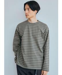 green label relaxing | ミラノボーダー クルーネック 長袖 カットソー(Tシャツ/カットソー)