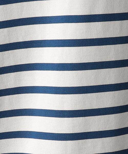 green label relaxing（グリーンレーベルリラクシング）の「ミラノボーダー クルーネック 長袖 カットソー（Tシャツ/カットソー・メンズ・ライトグレー/オリーブ/ダークグレー・S/M/L/XL）」の18枚目の写真