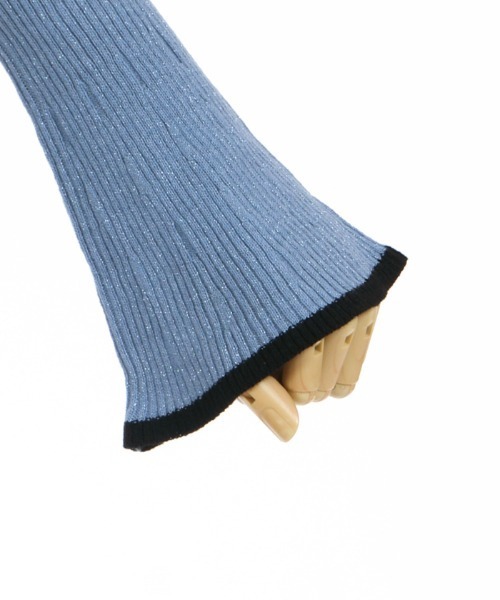 axes femme POETIQUE（アクシーズファムポエティック）の「チャイナボタンラメニットプルオーバー（Tシャツ/カットソー・レディース・ブラック/ブルー/ピンク・MEDIUM）」の12枚目の写真