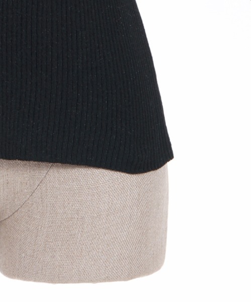 axes femme POETIQUE（アクシーズファムポエティック）の「チャイナボタンラメニットプルオーバー（Tシャツ/カットソー・レディース・ブラック/ブルー/ピンク・MEDIUM）」の18枚目の写真