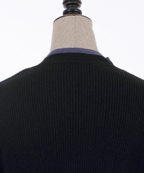 axes femme POETIQUE（アクシーズファムポエティック）の「チャイナボタンラメニットプルオーバー（Tシャツ/カットソー・レディース・ブラック/ブルー/ピンク・MEDIUM）」の20枚目の写真