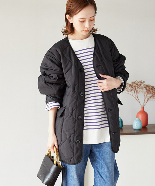 別注【Y(dot)BYNORDISK】：ライトキルティングライナー