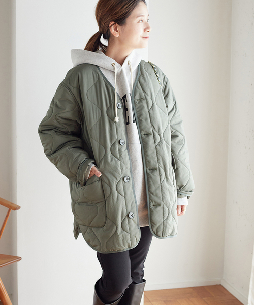 別注【Y(dot)BYNORDISK】：ライトキルティングライナー