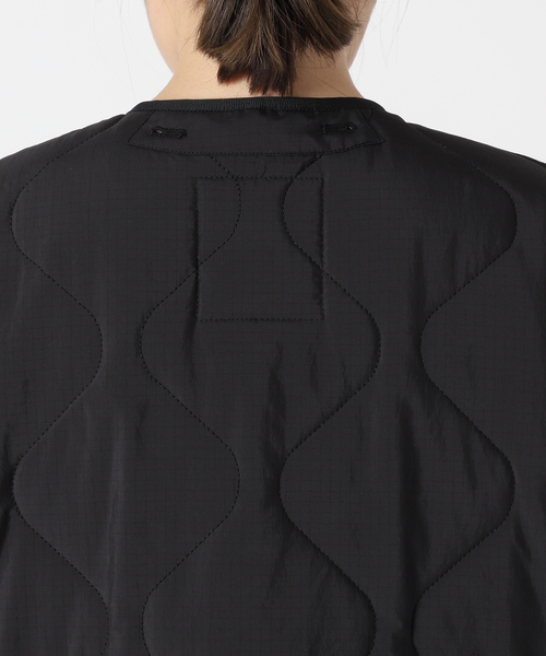 YDOT（ワイドット）の「別注【Y(dot)BY NORDISK】：ライトキルティングライナー（その他アウター・レディース・ブラック/カーキ・FREE）」の19枚目の写真