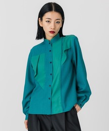 UNITED TOKYO | フロントアシメフレアブラウス(シャツ/ブラウス)