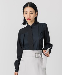 UNITED TOKYO | フロントアシメフレアブラウス(シャツ/ブラウス)