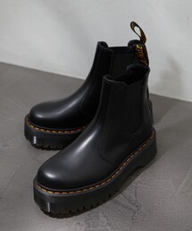 Dr. Martens | Dr.Martens/ドクターマーチン 2976QUADCHELSEA BOOTS チェルシー厚底ブーツ　サイドゴアブーツ(ブーツ)