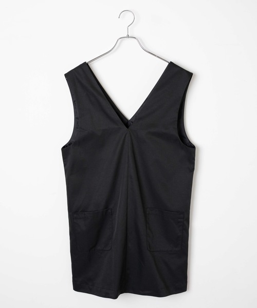 WEGO（ウィゴー）の「WEGO/ベストミニワンピース（ワンピース・レディース・ブラック・FREE）」の5枚目の写真