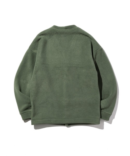 Battenwear(バテンウエア)の「【Battenwear/バテンウェア】米国製 カーディガン/NEIGHBOR CARDIGAN(カーディガン/ボレロ・メンズ・ベージュ系その他/ブラック/オリーブ・MEDIUM/LARGE)」の10枚目の写真