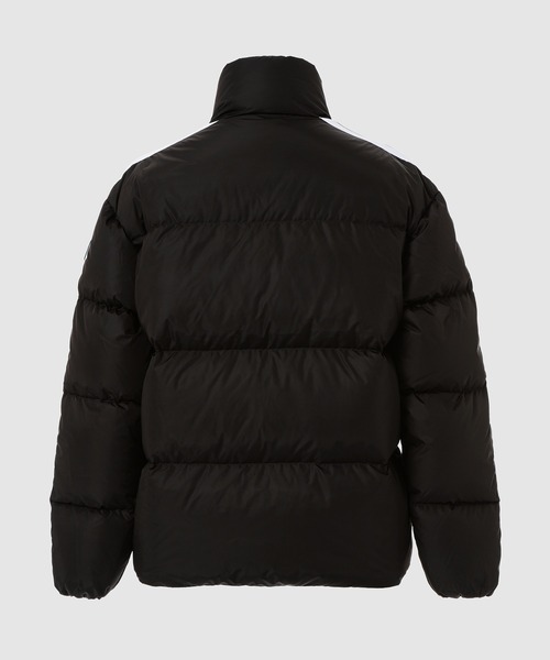 Palm Angels（パームエンジェルス）の「CLASSIC TRACK DOWN JACKET（ダウンジャケット/コート・メンズ・ブラック×ホワイト・M/L）」の2枚目の写真