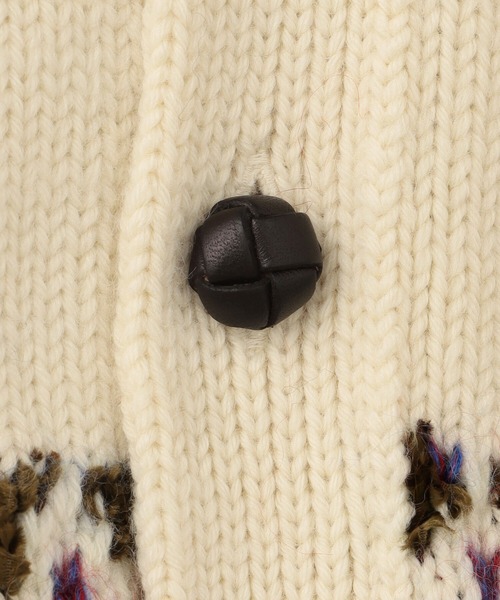 Coohem（コーヘン）の「COOHEM | ノルディックニットカーディガン MEN（カーディガン/ボレロ・メンズ・ホワイト系その他/ブラック系その他・MEDIUM/LARGE）」の18枚目の写真