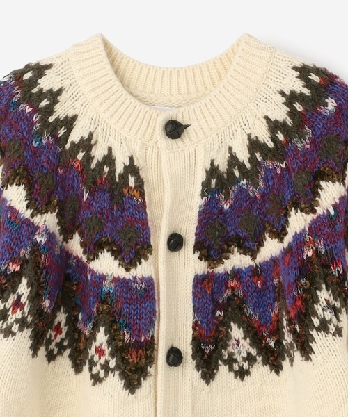 Coohem（コーヘン）の「COOHEM | ノルディックニットカーディガン MEN（カーディガン/ボレロ・メンズ・ホワイト系その他/ブラック系その他・MEDIUM/LARGE）」の15枚目の写真