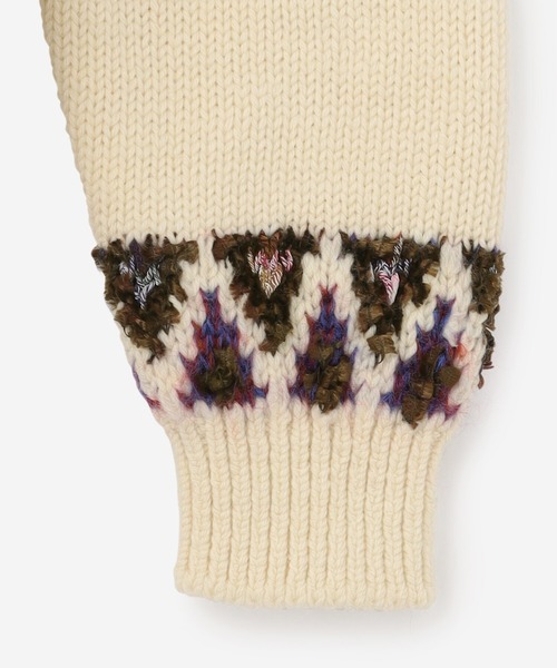 Coohem（コーヘン）の「COOHEM | ノルディックニットカーディガン MEN（カーディガン/ボレロ・メンズ・ホワイト系その他/ブラック系その他・MEDIUM/LARGE）」の16枚目の写真