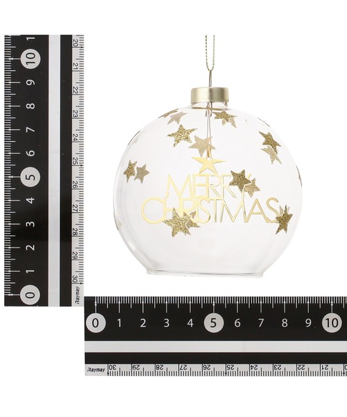 セール】ガラスオーナメント メリークリスマス（インテリア雑貨