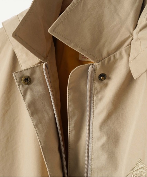 KELTY（ケルティ）の「【 KELTY/  ケルティ 】 プラナダ ステンカラー ジャケット GKO KE22212033（ステンカラーコート・レディース・ベージュ/ブラック・MEDIUM）」の10枚目の写真