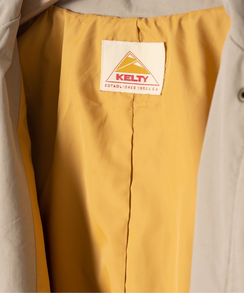 KELTY（ケルティ）の「【 KELTY/  ケルティ 】 プラナダ ステンカラー ジャケット GKO KE22212033（ステンカラーコート・レディース・ベージュ/ブラック・MEDIUM）」の8枚目の写真