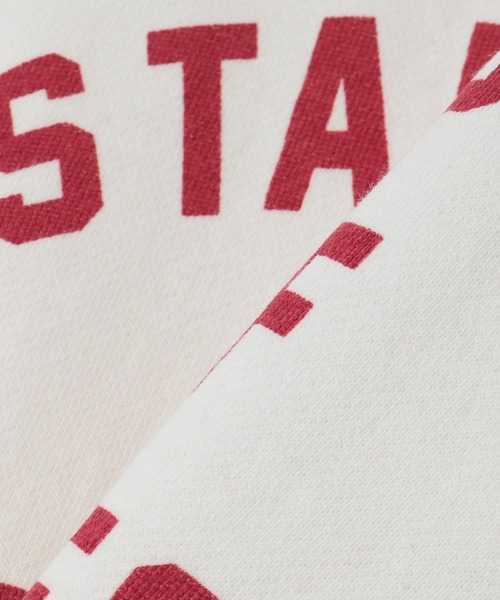 Honeys（ハニーズ）の「ショート丈ゆるトレーナー（スウェット・レディース・レッド/スミクロ/杢グレー/アイボリー・S/M/L）」の13枚目の写真