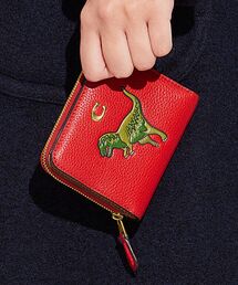 ✨希少/美品✨コーチ 二つ折り財布 ビルフォールド レキシー 恐竜 C金具 赤 公式】COACH – コーチ | ビルフォールド ウォレット・シグネチャー