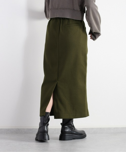 cepo(セポ)の「カットメルトン クライミングスカート(スカート・レディース・オリーブ/オフホワイト・M)」の19枚目の写真