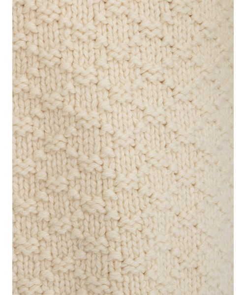 Samansa Mos2（サマンサ モスモス）の「【FROM ENGLAND】ブリティッシュウールセーラーカラーニット（ニット/セーター・レディース・ベージュ/チャコール/オフホワイト・ﾌﾘ-）」の16枚目の写真