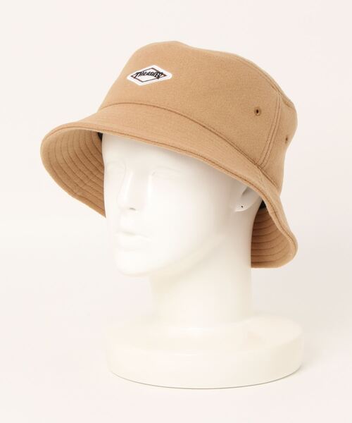 THRASHER（スラッシャー）の「DIAMOND LOGO MELTON BUCKET HAT/スラッシャーバケハ（ハット・メンズ・ブラック/ブラウン/ベージュ/ネイビー・FREE）」の3枚目の写真