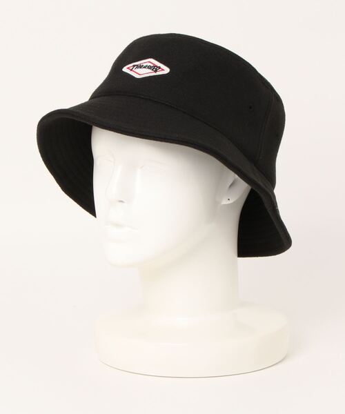 THRASHER（スラッシャー）の「DIAMOND LOGO MELTON BUCKET HAT/スラッシャーバケハ（ハット・メンズ・ブラック/ブラウン/ベージュ/ネイビー・FREE）」の2枚目の写真