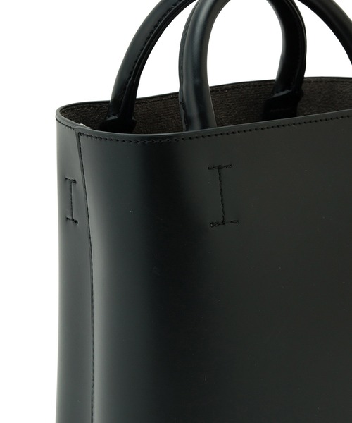 ADAM ET ROPE'（アダムエロペ）の「ダブルポケット2WAYバッグ（ショルダーバッグ・レディース・ブラック/グレー/オフホワイト/サックスブルー・FREE）」の13枚目の写真