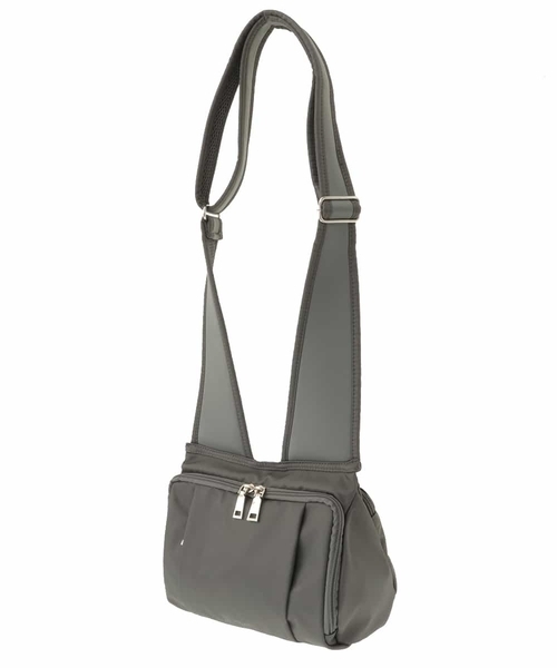 MK MICHEL KLEIN(エムケーミッシェルクラン)の「【人間工学デザイン】コンパクトショルダーバッグ(ショルダーバッグ・レディース・ブラック/グリーン/グレー・00)」の10枚目の写真