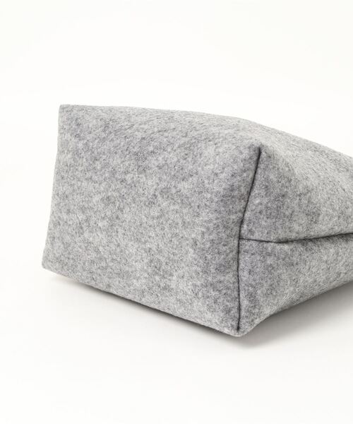 hint hint（ヒントヒント）の「hint hint フェルトバッグS（トートバッグ・レディース・イエロー/グリーン/レッド/ブルー/グレー・FREE）」の12枚目の写真