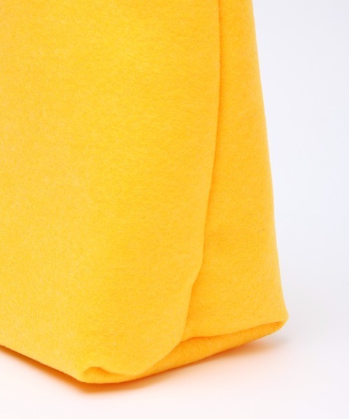 hint hint（ヒントヒント）の「hint hint フェルトバッグS（トートバッグ・レディース・イエロー/グリーン/レッド/ブルー/グレー・FREE）」の16枚目の写真