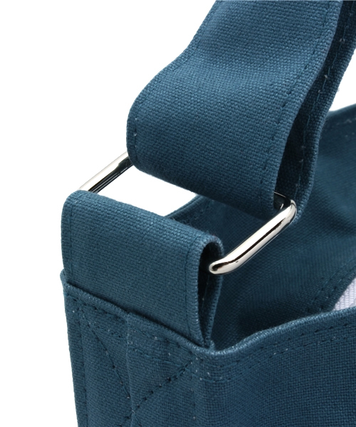 COSSHI（コッシ）の「COSSHI PARAFFIN CANVAS SHOULDER（ショルダーバッグ・メンズ・グレー/ブルー/イエロー・FREE）」の8枚目の写真