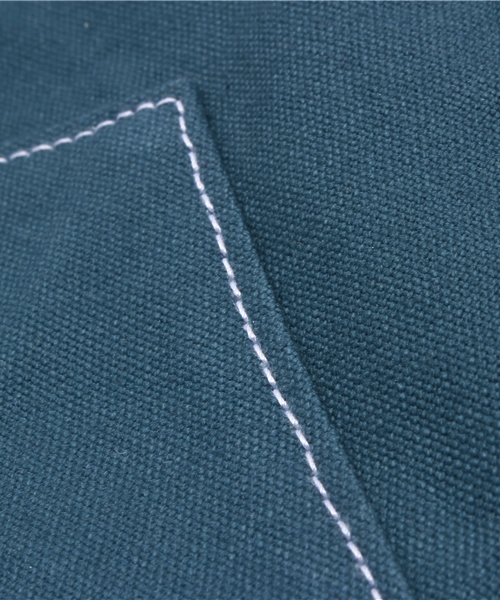 COSSHI（コッシ）の「COSSHI PARAFFIN CANVAS SHOULDER（ショルダーバッグ・メンズ・グレー/ブルー/イエロー・FREE）」の14枚目の写真