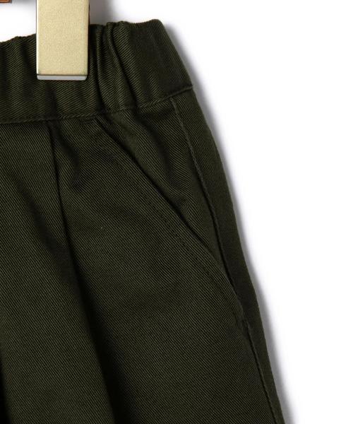 green label relaxing（グリーンレーベルリラクシング）の「ツイル ボリュームパンツ（その他パンツ・キッズ・レッド/オリーブ/ネイビー・105/135/125/115）」の12枚目の写真