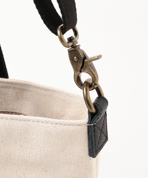 Ray BEAMS（レイビームス）の「toleur × Ray BEAMS / キャンバス メッシュ トートバッグ（トートバッグ・レディース・ブラック/オリーブ・ONE SIZE）」の13枚目の写真