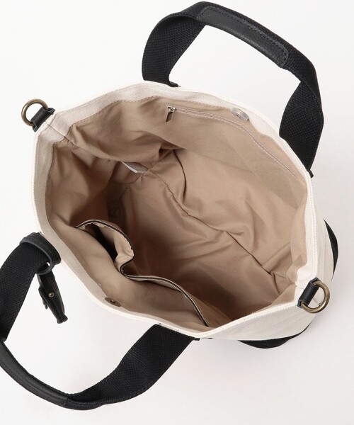 Ray BEAMS（レイビームス）の「toleur × Ray BEAMS / キャンバス メッシュ トートバッグ（トートバッグ・レディース・ブラック/オリーブ・ONE SIZE）」の14枚目の写真