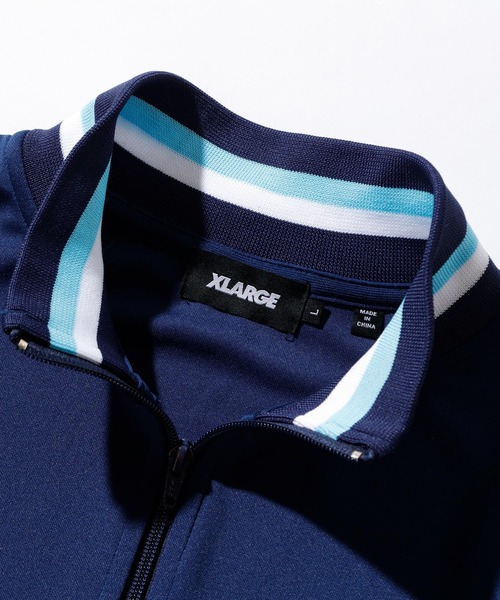 XLARGE(エクストララージ)の「PIPING TRUCK JACKET(ブルゾン・メンズ・ブラック/ネイビー・XL/M/L/S)」の4枚目の写真